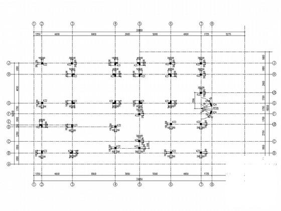 5层桩基础框架结构住宅楼结构CAD施工图纸（7度抗震）(梁平法配筋图) - 3