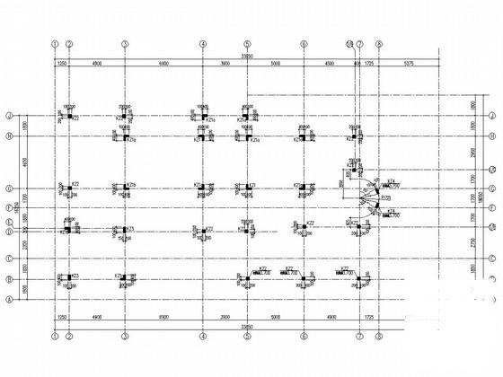 5层桩基础框架结构住宅楼结构CAD施工图纸（7度抗震）(梁平法配筋图) - 4