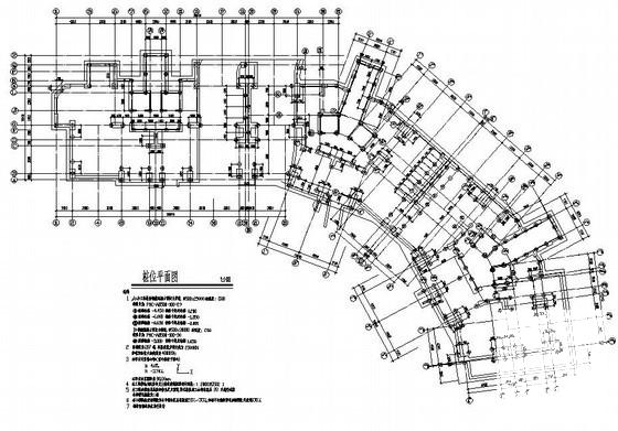 18层剪力墙结构住宅楼结构CAD施工图纸（7度抗震） - 2