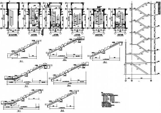 18层剪力墙高层住宅楼建筑结构设计CAD施工图纸(平面布置图) - 2