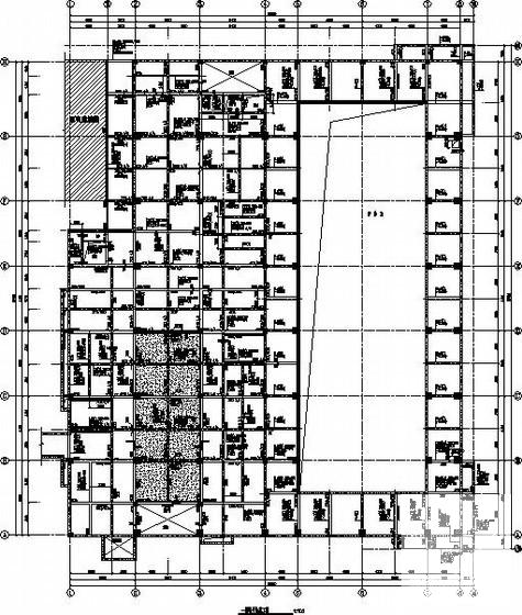 地下1层地上4层框架体育文化国际交流中心结构设计图纸(梁平法施工图) - 1