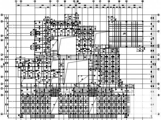3层框架办公楼结构CAD施工图纸 - 2