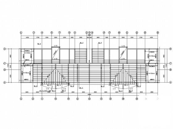 6层桩基础砌体结构住宅楼结构CAD施工图纸（7度抗震） - 3