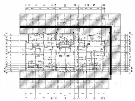 著名房地产公司开发33层住宅楼CAD施工图纸(桩基础)(平面布置图) - 2