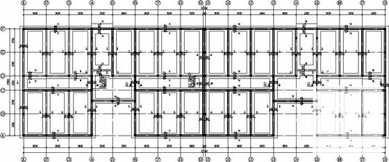 3层砖混学生宿舍楼结构CAD施工图纸（6度抗震） - 3