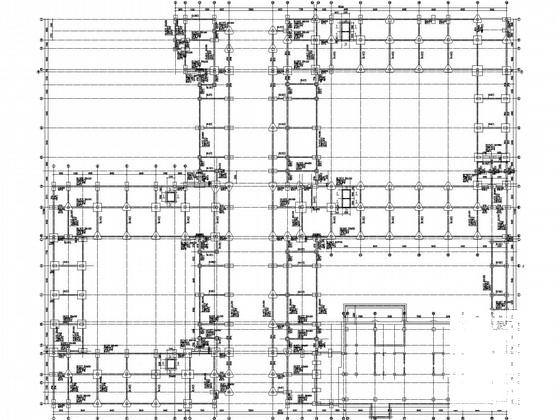 沿海16层综合楼框剪结构办公楼结构设计CAD施工图纸 - 2