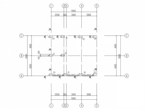 5层地梁结构住宅楼结构CAD施工图纸（桩基础） - 3