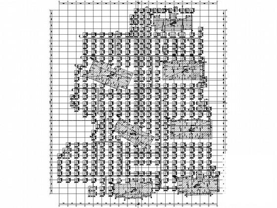 外墙内框架柱结构地下车库结构图纸(梁平法施工图) - 1