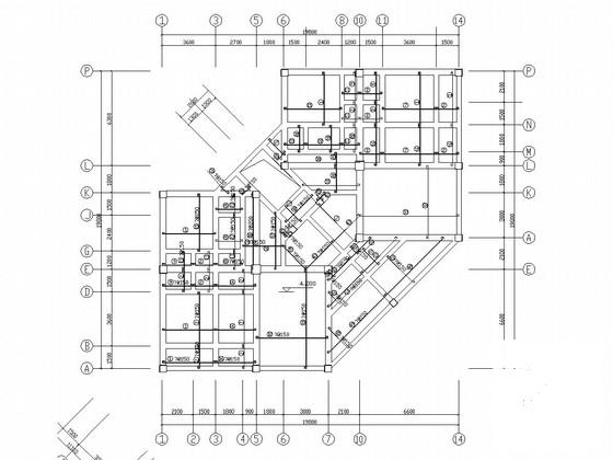 7层桩基础砌体结构住宅楼结构CAD施工图纸 - 4