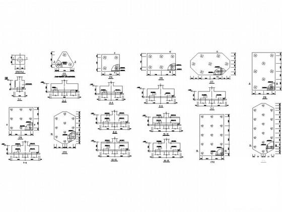 12层框架剪力墙结构办公楼结构图纸（预制管桩基础） - 2
