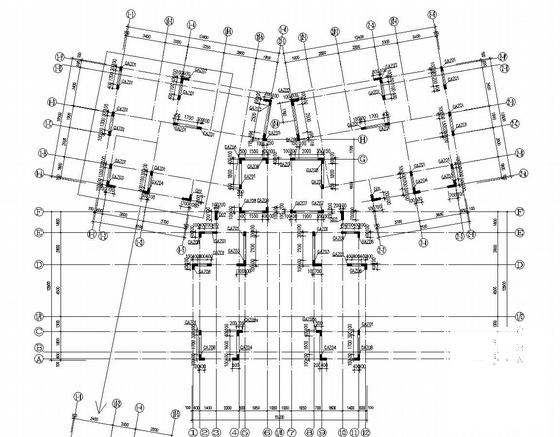 15层剪力墙结构高层住宅楼结构CAD施工图纸 - 4