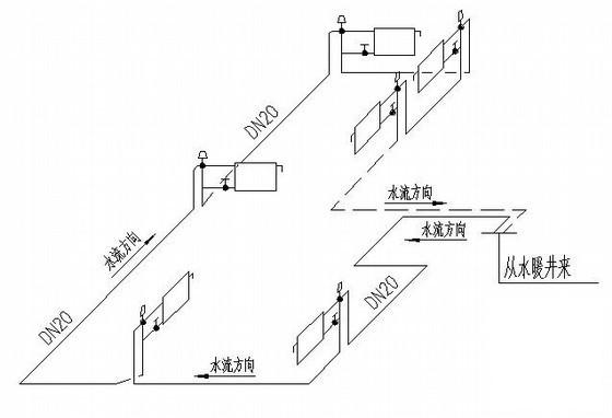 上6层住宅楼采暖CAD施工图纸设计（设计说明） - 3