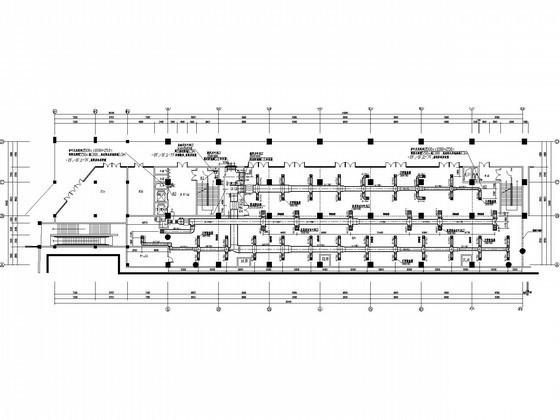 7层商业建筑空调通风设计CAD施工图纸 - 1