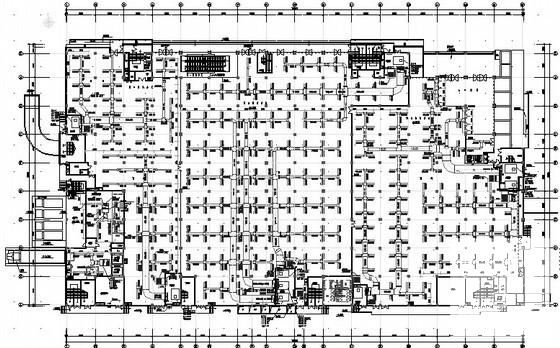 大型商业综合楼空调设计CAD施工图纸 - 1