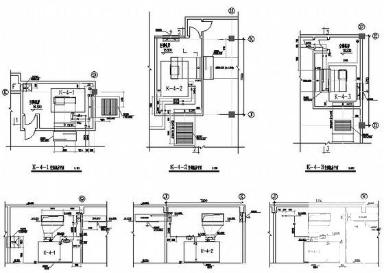 大型商业综合楼空调设计CAD施工图纸 - 3
