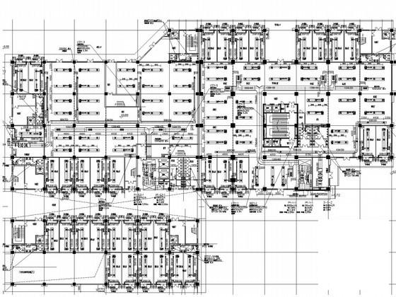 21层商业综合体通风空调及防排烟系统设计CAD施工图纸 - 1