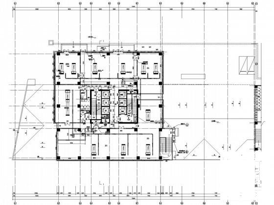 商业办公塔楼及裙楼空调通风系统设计CAD施工图纸（负荷计算）(直流变频多联机) - 1