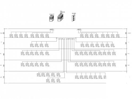 商业办公塔楼及裙楼空调通风系统设计CAD施工图纸（负荷计算）(直流变频多联机) - 4