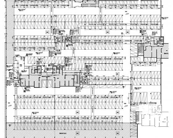 高层住宅楼及地下车库通风消防排烟系统设计CAD施工图纸（大院设计） - 1