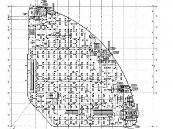 四商业街空调通风及防排烟系统设计CAD施工图纸（螺杆式风冷热泵机组） - 3