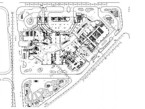 5层商业综合建筑空调通风及防排烟系统设计CAD施工图纸(离心式冷水机组) - 1