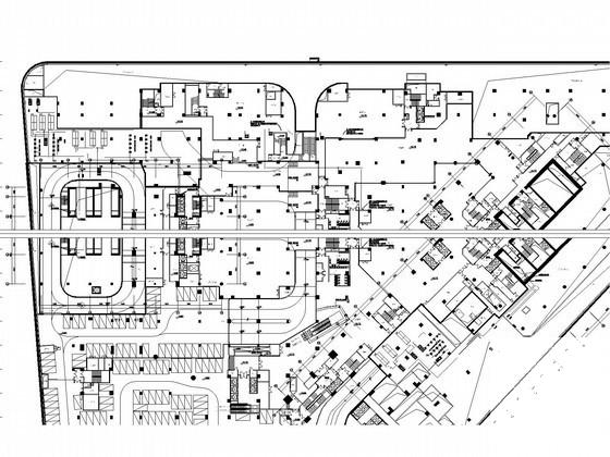 5层商业综合建筑空调通风及防排烟系统设计CAD施工图纸(离心式冷水机组) - 2