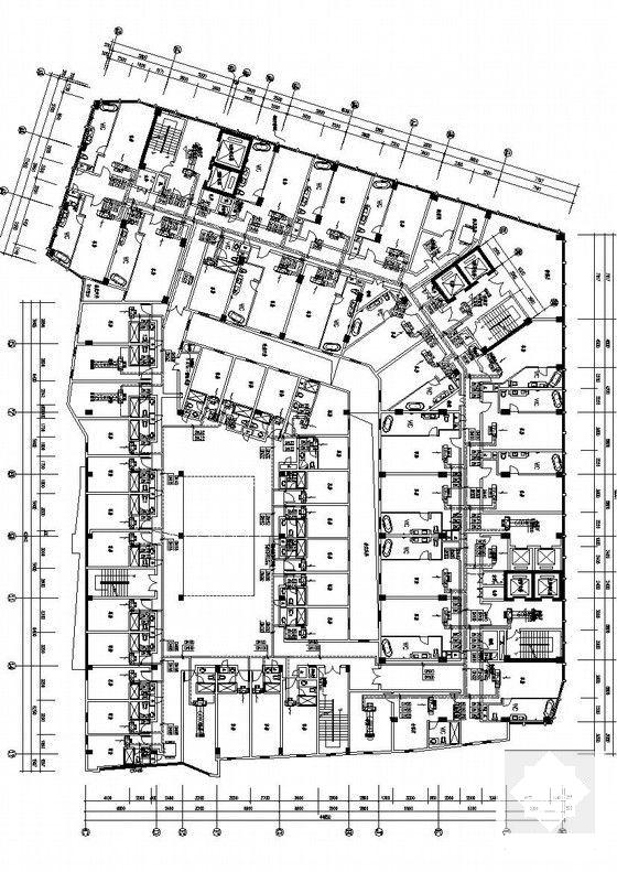 13层高档商业办公综合建筑空调通风及防排烟系统设计CAD施工图纸 - 4