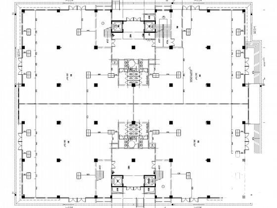 商业办公建筑空调新风系统设计CAD施工图纸（负荷计算多联机系统） - 4