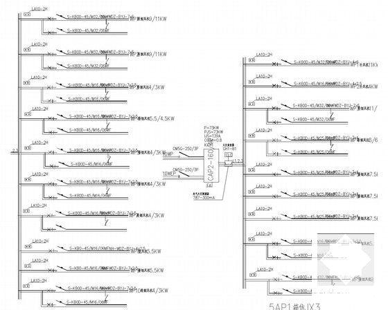 5层大型商业综合楼强电系统CAD施工图纸(电气设计说明) - 5