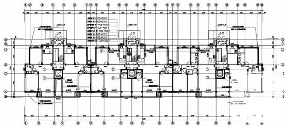 上11层住宅楼电气CAD施工图纸（二级负荷）(配电系统) - 4