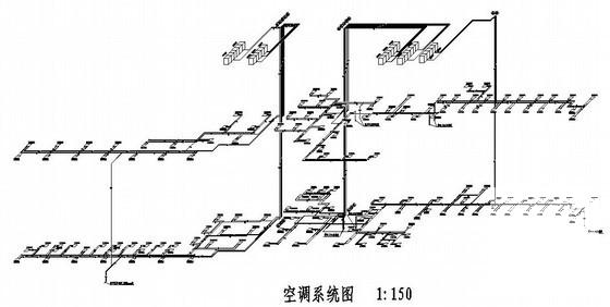 国内会展中心暖通空调设计CAD施工图纸 - 2