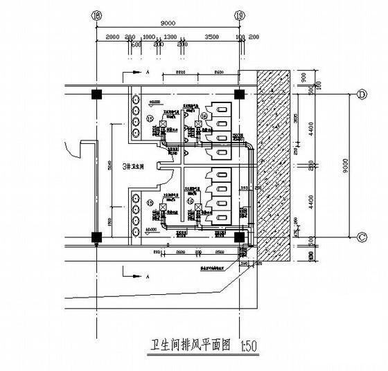 国内会展中心暖通空调设计CAD施工图纸 - 3