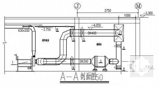 34层住宅楼采暖通风设计CAD施工图纸 - 5