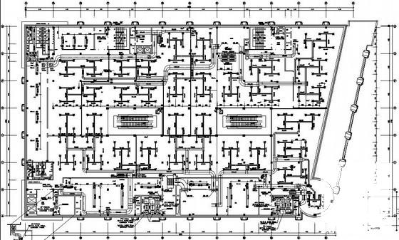 6层购物中心暖通空调设计CAD施工图纸 - 1