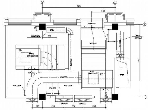 6层购物中心暖通空调设计CAD施工图纸 - 3