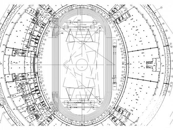 小型体育中心建筑空调设备系统设计CAD施工图纸 - 1