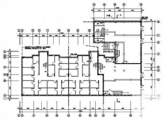 地上6层框架结构住宅楼电气CAD施工图纸（高29米，普通住宅）(防雷接地系统) - 4