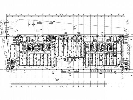 13层工业厂区综合建筑空调通风及防排烟系统设计CAD施工图纸（螺杆机组） - 1