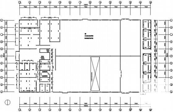 2层车间办公楼采暖空调设计CAD施工图纸 - 3