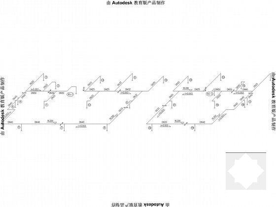 6层职工宿舍采暖通风设计CAD图纸 - 4