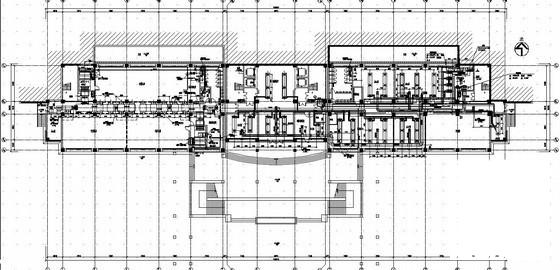 大学计算中心暖通空调设计CAD施工图纸 - 1