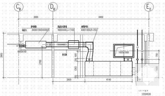 大学计算中心暖通空调设计CAD施工图纸 - 5