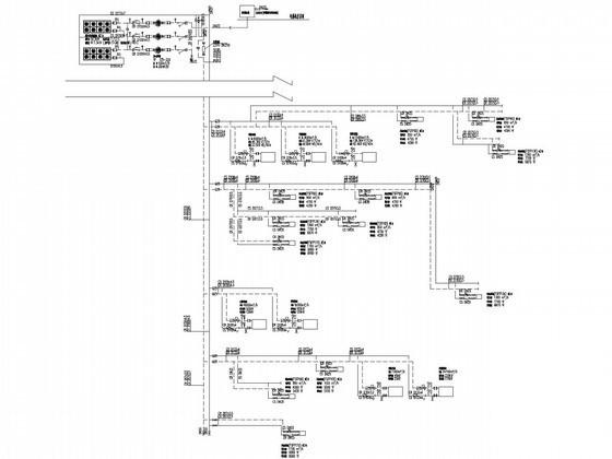 8层办公楼空调通风排烟系统设计CAD施工图纸（VRV系统） - 2