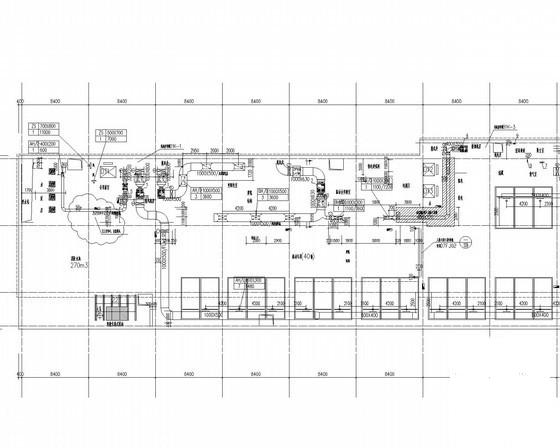 10层办公楼平战时通风排烟系统设计CAD施工图纸 - 1