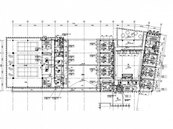 5层科技服务办公楼空调及通风系统设计CAD施工图纸（多联机系统） - 3