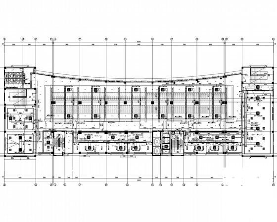 社会工作保障办公楼多联空调系统设计CAD施工图纸（建筑设计） - 3