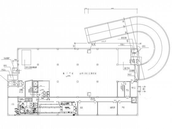 多层综合商业办公楼空调通风系统设计CAD施工图纸（水冷式立式空调机组） - 5