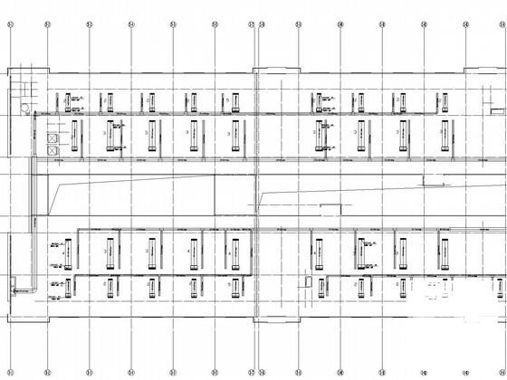 层办公楼空调新风系统设计CAD施工图纸（计算书空调系统安装工程量清单）(直流变频多联机) - 1