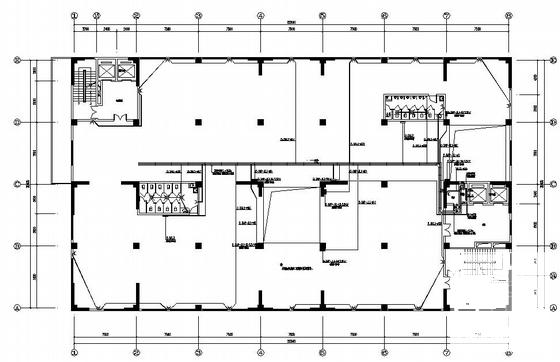 上15层厂房电气CAD施工图纸（一级负荷，高60米）(综合布线系统) - 2