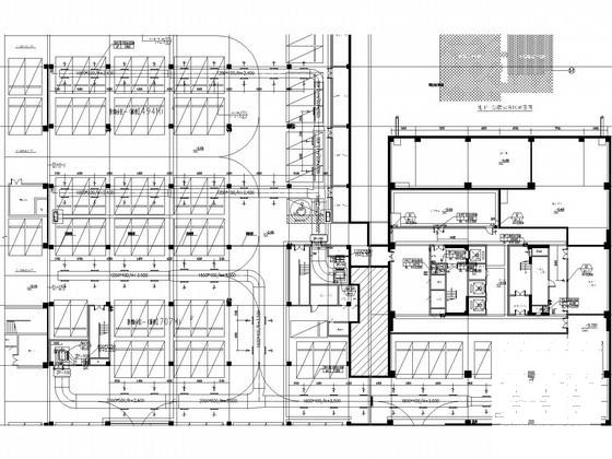 交通信息综合办公楼空调通风及防排烟CAD施工图纸（多联机空调系统） - 1